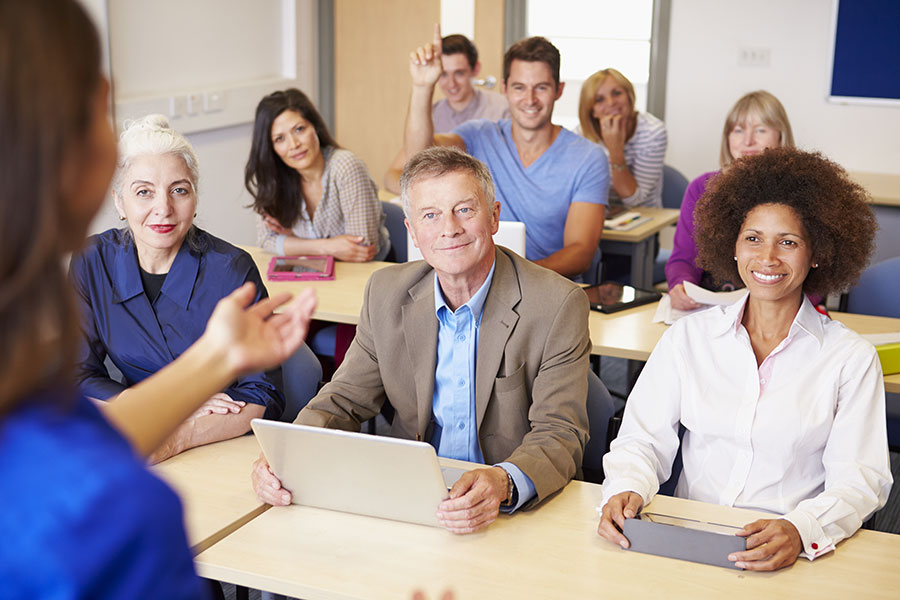 Adults in Class with Instructor